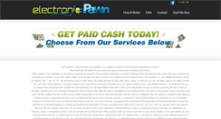 Desktop Screenshot of electronicpawn.com
